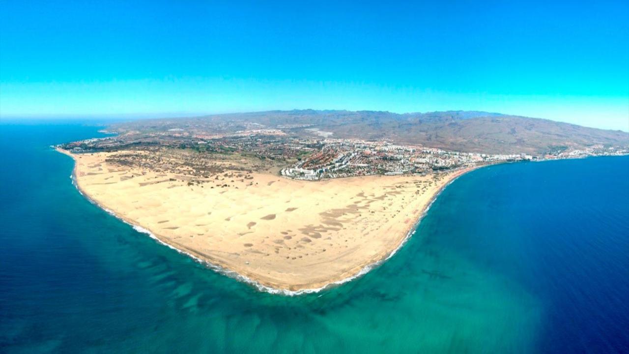 Bungalows Playa Flor, Campo Internacional, Maspalomas. Маспаломас Экстерьер фото